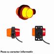 Set 2 bucati modul LED OLD SCHOOL, rosu cu galben, pentru lampi gabarit, cablu 700mm, MDPC2623 Horpol
