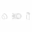Modul LED NEON, rosu, pentru lampi gabarit, cu cablu 5.2m, MDC 2603 Horpol 