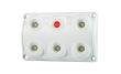 Lampa interior plafoniera 120x75, LED, 2 moduri, cu intrerupator LWD 2153 Horpol