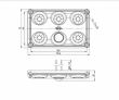 Lampa interior plafoniera cu LED-uri, cu senzor de miscare LWD2156 Horpol