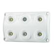 Lampa interior plafon univerala 120x75, LED, intrerupator, LED rosu, LWD2157 Horpol