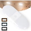 Lampa interior plafon, 266x12mm, LED, 3 moduri de iluminare, 12-24V, 10W, 1800lm, cu comutator tactil, aplicabila, Motorhome Lights