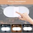 Lampa interior plafon, 266x12mm, LED, 3 moduri de iluminare, 12-24V, 10W, 1800lm, cu comutator tactil, aplicabila, Motorhome Lights