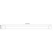 Lampa interior 470x33mm, 30 LED-uri, 12/24V cu rotire 180 grade CA6077 247 Lighting