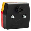 Lampa stop 96x90, 4 functii cu numar, 2 compartimente, cu mufa, stanga, MD-002 L Bajonet Fristom