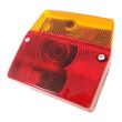 Lampa stop 96x90, 3 functii cu numar, 2 compartimente, cu mufa, dreapta, MD-002 P Bajonet Fristom
