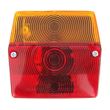 Lampa stop 96x90, 4 functii cu numar, 2 compartimente, cu mufa, stanga, MD-002 L Bajonet Fristom
