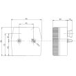 Lampa spate 96x90, 4 functii, stanga, MD-002/L Fristom 