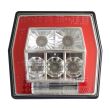 Lampa spate 99,6x93, 4 functii, iluminare numar, LED Neon, FT-120T Fristom 