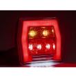 Lampa spate 99,6x93, 4 functii, LED, FT-121T Fristom 
