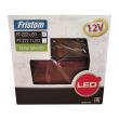 Lampa spate 99,6x93, 4 functii, iluminare numar, LED, cablu, FT-222T LED Fristom