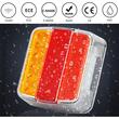 Lampa spate 100x90, 4 functii, cu iluminare numar, LED, TT.12006