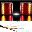 Lampa spate 100x90, 4 functii, cu iluminare numar, LED, TT.12006
