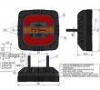 Lampa stop 101x101, LED, Roca LZD 2800 Horpol