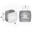 Lampa spate 107x99, 3 functii, dreapta, LT4.52110 Wesem