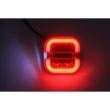 Lampa spate 107x107, 3 functii, LED, stanga TruckLed L2415