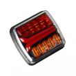 Lampa spate 110x102, 4 functii, iluminare numar, LED, semnalizare dinamica, dreapta, L-1869 TruckLed