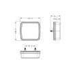 Lampa spate 110x102, 4 functii, iuminare numar, LED, semnalizare dinamica, stanga, L-1868 TruckLed