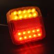 Lampa spate 110x105, 5 functii, iluminare numar, LED, stanga/dreapta H5-363PC