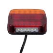 Lampa spate 110x105, 5 functii, iluminare numar, LED, stanga/dreapta H5-363PC