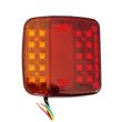 Lampa spate 110x105, 5 functii, iluminare numar, LED, SA85 Fasa 