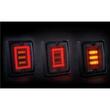 Lampa stop 127x151, 3 functii, LED, 12/24V, incastrabila, fara rama, FT-323 LED Fristom