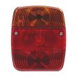 Lampa spate 101x121, 3 functii, iluminare numar, W18U 92 Was
