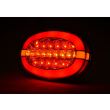 Lampa spate 136x91, LED Neon, cu suport, modul eroare W205 1427 L/P O24 Was