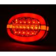 Lampa spate 136x91, 3 functii, LED Neon, cu 2 tipuri de prindere, stanga/dreapta, W205 1427L/P Was