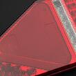 Lampa stop 145x218, 12/24V, LED, 5 functii, triunghi, dreapta, L1908 TruckLed