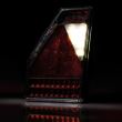 Lampa stop 146x210, 6 functii, ceata, mers inapoi, triunghi, cablu 1m, stanga, FT-277 L Fristom