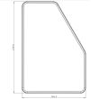 Lampa stop 146x210, 6 functii, mufa 6 pini, dreapta, FT-277 P Bajonet 6 pini Fristom