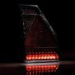 Lampa stop 146x210, 6 functii, mufa 6 pini, dreapta, FT-277 P Bajonet 6 pini Fristom