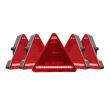 Lampa spate triunghi, 163mm, 5 functii, mers inapoi, LED, stanga, W68L 322 Was 