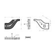 Lampa stop 178x118, 3 functii LED, semnalizare dinamica, stanga, Wing L1951 Truckled
