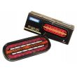 Lampa spate 185x75, 3 functii, LED, semnalizare dinamica, cu mufa si priza suplimentara, FT-320-LED DI Bajonet SS Fristom