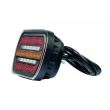 Lampa spate 185x75, 3 functii, LED, semnalizare dinamica, FT-320-LED Fristom