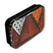 Lampa spate 200x130, LED, 6 functii, cu numar si mers inapoi, FT-270 P TB COF Fristom