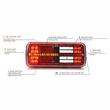 Lampa spate 201x85, LED, 3 functii, semnalizare dinamica, W194 DD/3 1380 DD L/P Was