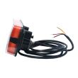 Lampa spate 201x85, LED, 3 functii, semnalizare dinamica, W194 DD/3 1380 DD L/P Was