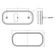 Lampa spate 214x95, cu numar, mers inapoi, semnalizare dinamica FT-230 COF LED Di Fristom