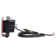 Lampa spate 236x104, 6 functii, pozitie, frana, semnalizare, ceata si mers inapoi, catadioptru,  W150 1111 L/P Was