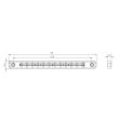 Lampa stop 232x20.6, LED, 4 functii, semnalizare dinamica, W232 1506DD Was