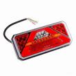 Lampa stop 236x104, LED, 5 functii, ceata, mers inapoi, semnalizare dinamica, dreapta, 02365 Amio
