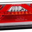 Lampa stop 236x104, LED, 5 functii, ceata, mers inapoi, semnalizare dinamica, dreapta, 02365 Amio
