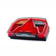 Lampa spate 240x140, LED, 7 functii, cu triunghi, ceata, mers inapoi si iluminare numar, stanga, FT-372 L TD Fristom