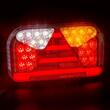 Lampa spate 240x140, 6 functii, cu triunghi, ceata si mers inapoi, LED, dreapta, mufa 6 pini, FT-170 P NT LED Bajonet 6PIN Fristom
