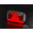 Lampa spate 240x140, LED, 5 functii, cu triunghi si iluminare numar, cu mufa, stanga, FT-170 L TB SPK Bajonet 5pin Fristom