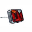 Lampa spate 240x140, LED, 6 functii, cu triunghi, ceata si mers inapoi, stanga, FT-370 L NT Fristom