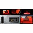 Lampa spate 240x140, LED, 7 functii, cu triunghi, ceata, mers inapoi si iluminare numar, cu mufa, CANBUS stanga, FT-370 L TB LED O Bajonet 6PIN 12V Fristom 